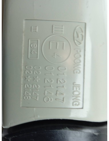 Recambio de retrovisor derecho para hyundai santa fe (sm) referencia OEM IAM 012147 ELECTRICO CLEMA NEGRA