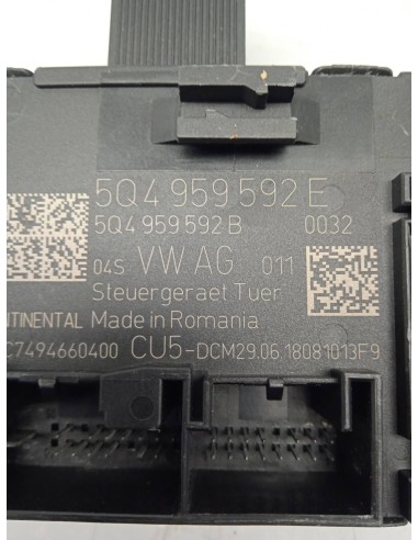 Recambio de modulo electronico para seat leon st (5f8) style referencia OEM IAM 5Q7959592E  