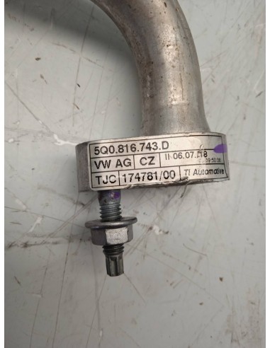 Recambio de tuberia para seat leon st (5f8) style referencia OEM IAM 5Q0816743D  