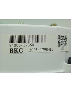 Recambio de cuadro instrumentos para hyundai matrix (fc) referencia OEM IAM 9400317360 200517904H  2