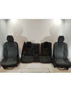Recambio de juego asientos completo para volvo xc60 core awd referencia OEM IAM TELA GRIS Y NEGRA TELA GRIS Y NEGRA ELECTRICOS