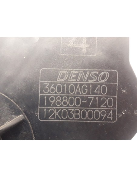 Recambio de potenciometro pedal para subaru forester s12 2.0 diesel cat referencia OEM IAM 1988007120  
