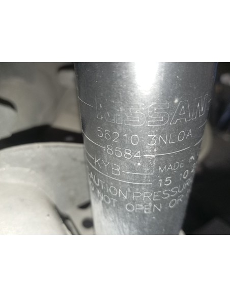 Recambio de amortiguador trasero izquierdo para nissan leaf acenta referencia OEM IAM 562103N  