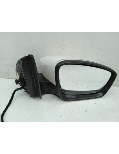 Recambio de retrovisor derecho para skoda rapid 1.6 tdi dpf referencia OEM IAM 5JB857408F BLANCO 5 PINES