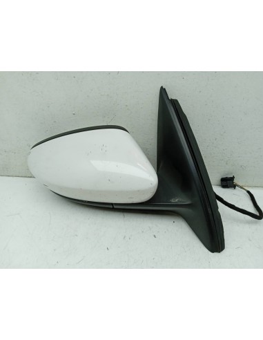 Recambio de retrovisor derecho para skoda rapid 1.6 tdi dpf referencia OEM IAM 5JB857408F BLANCO 5 PINES