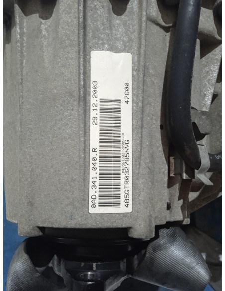 Recambio de caja cambios para porsche cayenne (typ 9pa) s referencia OEM IAM 09D300037G AUTOMATICO 
