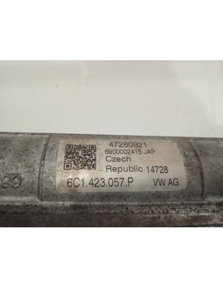Recambio de cremallera direccion para skoda rapid 1.6 tdi dpf referencia OEM IAM 6C1423057P  