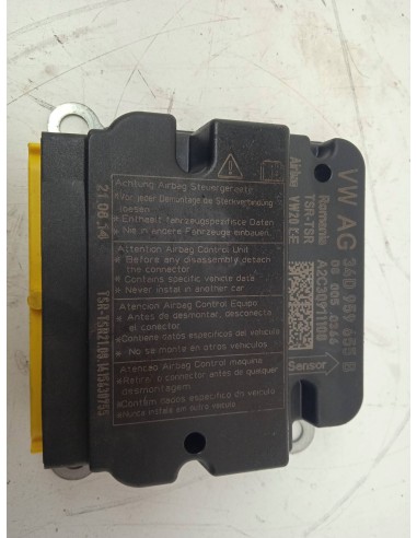 Recambio de centralita airbag para skoda rapid 1.6 tdi dpf referencia OEM IAM 34D959655B  