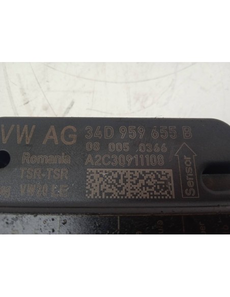 Recambio de centralita airbag para skoda rapid 1.6 tdi dpf referencia OEM IAM 34D959655B  