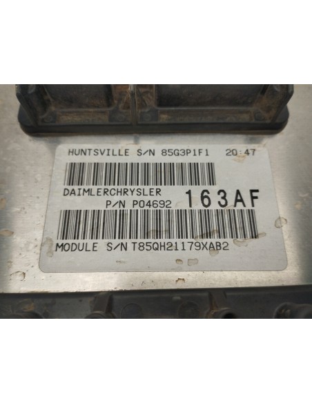 Recambio de centralita cambio automatico para chrysler jeep gr.cherokee (wh) crd laredo referencia OEM IAM P04692162AF  