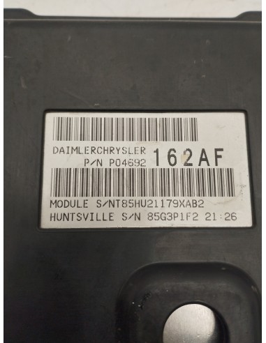 Recambio de centralita cambio automatico para chrysler jeep gr.cherokee (wh) crd laredo referencia OEM IAM P04692162AF  