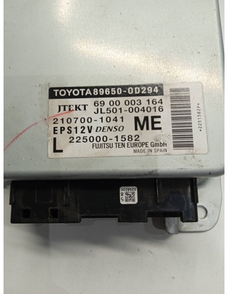 Recambio de modulo electronico para toyota yaris referencia OEM IAM 896500D294 JL501004016 2107001041