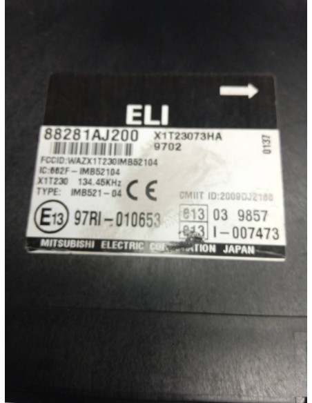 Recambio de modulo electronico para subaru legacy kombi/outback b14 referencia OEM IAM 88281AJ200 2009DJ2166 97RI010653