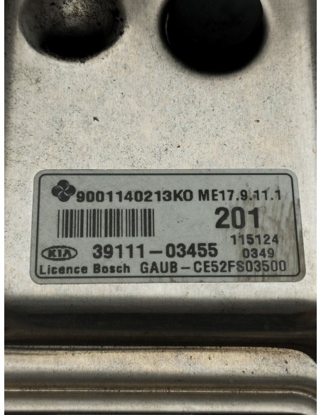 Recambio de centralita motor uce para kia rio drive referencia OEM IAM 3911103455  