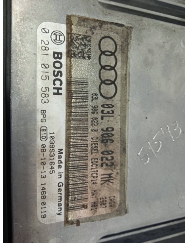 Recambio de centralita motor uce para audi a4 ber. (b8) 2.0 16v tdi referencia OEM IAM 03L906022MK  