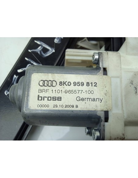 Recambio de elevalunas trasero derecho para audi a4 ber. (b8) 2.0 16v tdi referencia OEM IAM 8K0959812  