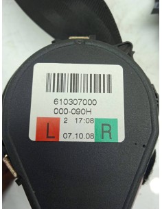 Recambio de cinturon seguridad trasero central para audi a4 ber. (b8) 2.0 16v tdi referencia OEM IAM 8K0857805K   2