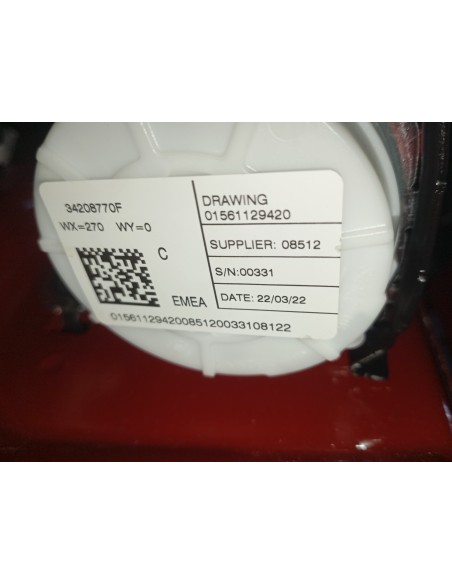 Recambio de cinturon seguridad trasero central para alfa romeo giulia (952) sprint referencia OEM IAM 156112942  