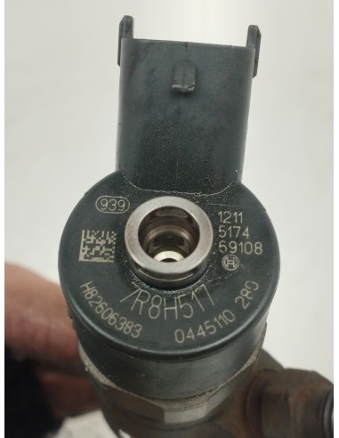 Recambio de inyector para renault megane ii berlina 5p privilege referencia OEM IAM 0445110280  