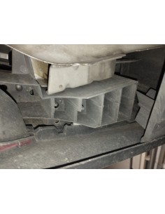 Recambio de refuerzo paragolpes trasero para renault laguna iii privilege referencia OEM IAM 544F00002R  