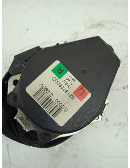 Recambio de cinturon seguridad trasero izquierdo para seat toledo (kg3) reference referencia OEM IAM 621372800D  