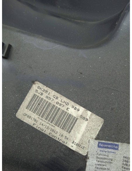 Recambio de guantera para seat toledo (kg3) reference referencia OEM IAM 5JB857097E  