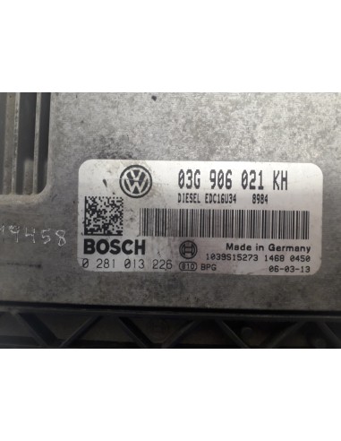 Recambio de centralita motor uce para volkswagen golf v berlina (1k1) 1.9 tdi referencia OEM IAM 03G906021KH  