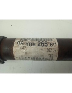 Recambio de transmision delantera derecha para peugeot 206 berlina 1.6 16v cat referencia OEM IAM 9634393680   2