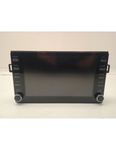 Recambio de pantalla multifuncion para toyota yaris gr 2021 referencia OEM IAM 8614052450 AT500441 10R0514395