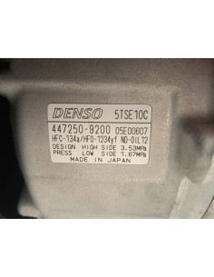 Recambio de compresor aire acondicionado para toyota yaris gr 2021 referencia OEM IAM 4472509200 HFC134A  2