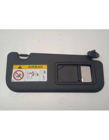 Recambio de parasol derecho para toyota yaris gr 2021 referencia OEM IAM 7431052G70C0  