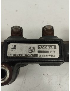 Recambio de rampa inyectora para citroën c4 coupe vtr plus referencia OEM IAM 9654592680   2