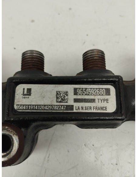 Recambio de rampa inyectora para citroën c4 coupe vtr plus referencia OEM IAM 9654592680  
