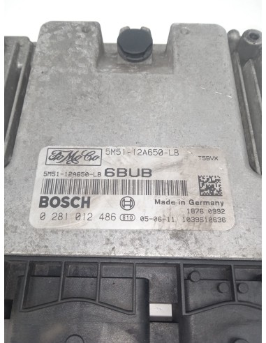 Recambio de centralita motor uce para ford focus berlina (cap) trend referencia OEM IAM 5M5112A650LB  