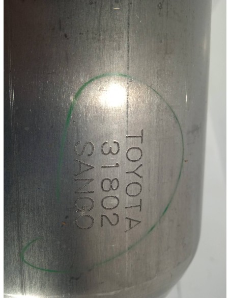Recambio de tubo escape completo para toyota yaris gr 2021 referencia OEM IAM 1743018040  