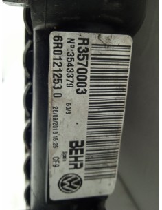 Recambio de radiador agua para seat toledo (kg3) style referencia OEM IAM 6R01212530   2