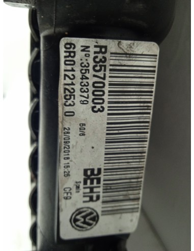 Recambio de radiador agua para seat toledo (kg3) style referencia OEM IAM 6R01212530  