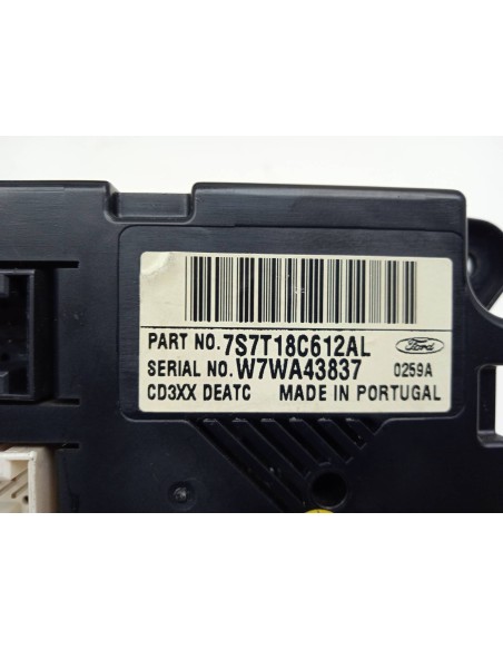 Recambio de mando climatizador para ford mondeo ber. (ca2) titanium referencia OEM IAM 7S7T18C612AL  