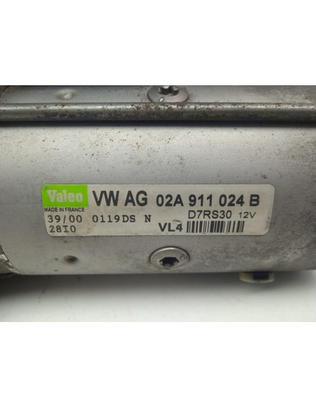 Recambio de motor arranque para audi a3 (8l) 1.9 tdi ambiente referencia OEM IAM 02A91104B  