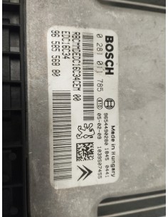 Recambio de centralita motor uce para citroën c3 1.4 hdi sx referencia OEM IAM 9658556880   2