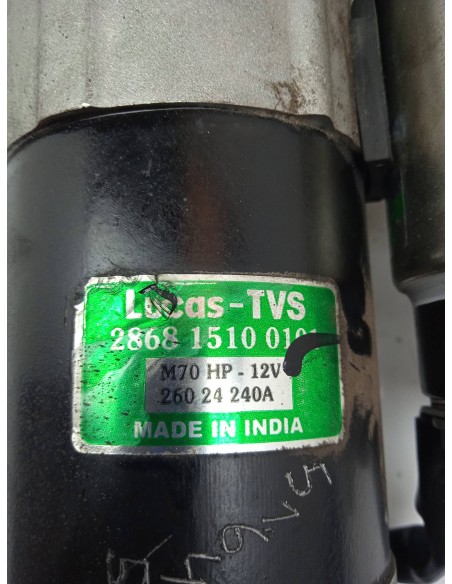 Recambio de motor arranque para tata indica referencia OEM IAM 286815100101  