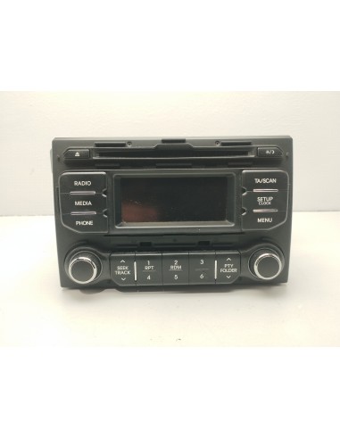 Recambio de sistema audio / radio cd para kia rio drive referencia OEM IAM 961701W750CA  