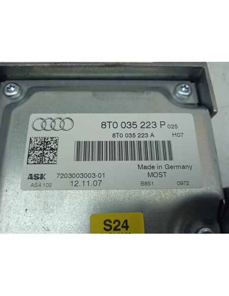 Recambio de modulo electronico para audi a5 coupe (8t) 3.0 tdi quattro referencia OEM IAM 8T0035223P  