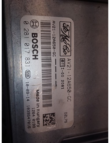 Recambio de centralita motor uce para ford fiesta (cb1) ambiente referencia OEM IAM AV2112A650GC  