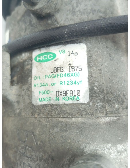 Recambio de compresor aire acondicionado para hyundai ix35 tecno star 2wd referencia OEM IAM F500DX9FA10  
