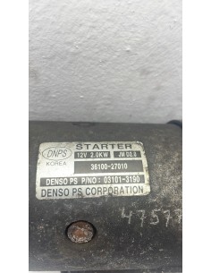 Recambio de motor arranque para kia sportage 2.0 crdi referencia OEM IAM 3610027010   2