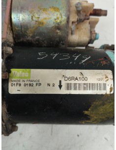 Recambio de motor arranque para citroën saxo 1.5 d sx referencia OEM IAM D6RA100   2