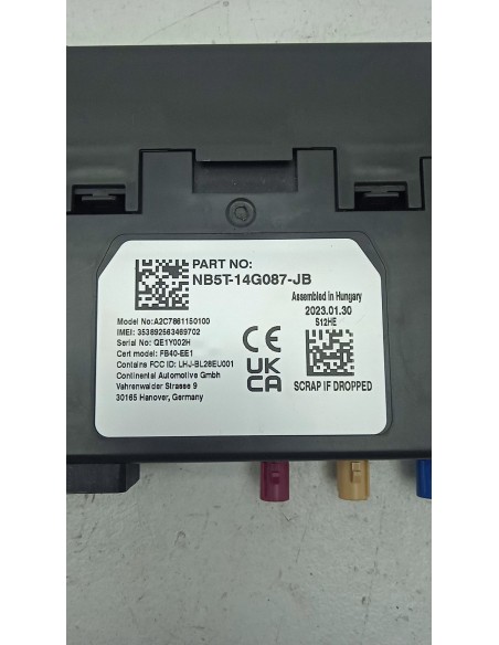 Recambio de modulo electronico para ford puma (j2k, cf7) 1.0 ecoboost referencia OEM IAM NB5T14G087JB  