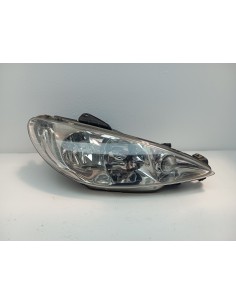 Recambio de faro derecho para peugeot 206 berlina x-line referencia OEM IAM 9628666780  