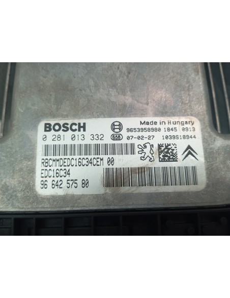 Recambio de centralita motor uce para citroën c5 berlina collection referencia OEM IAM 9664257580  